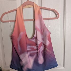 Cotton On Multicolor Halter Tank Top